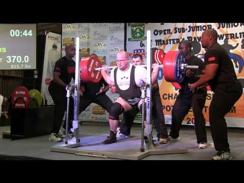 Mārtiņš Krūze - pietupiens 370kg PČ bez ekip. 2014.