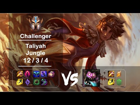 KR Challenger Replays Jungle Taliyah vs Dr.Mundo Ep.2359