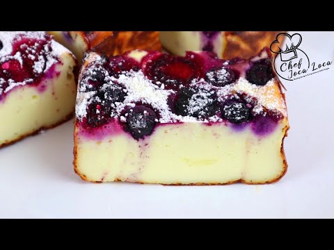 Peceni ciz kejk sa borovnicama | Berries Cheesecake: How To Make Light & Creamy Berries Cheesecake