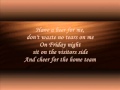 Tracy Lawrence - If I Don't Make It Back (Lyrics)