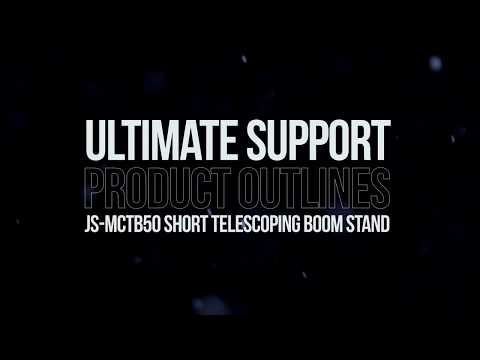 Ultimate Support Product Outlines - JS-MCTB50 Short Telescoping Boom Stand