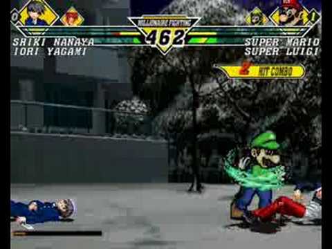 SS MUGEN All-Stars Ep.40 - Shiki Nanaya and Iori vs. Super Mario Bros