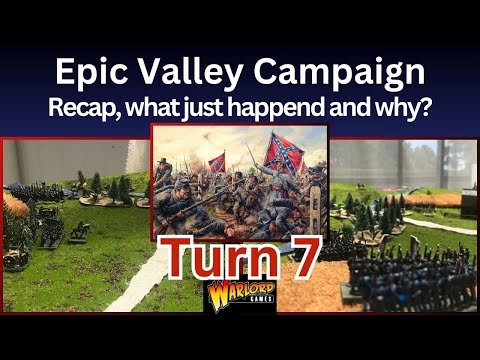 Epic  Shenandoah Valley 1862 Wargame! Turn 7.| what do we do?"