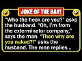 🤣 BEST JOKE OF THE DAY! - A man and a woman meet at a bar one day, and are... | Funny Jokes