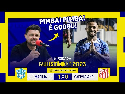 GOL | Marília 1x0 Capivariano