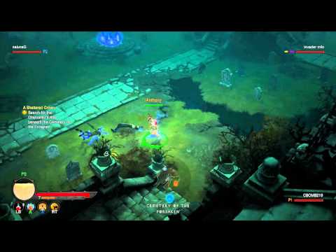 Diablo 3 Monk Gameplay walkthru (Part 1)