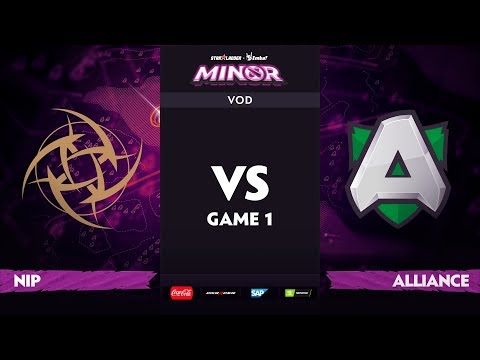 [EN] Ninjas in Pyjamas vs Alliance, Game 1, StarLadder ImbaTV Dota 2 Minor S2 Grand Final