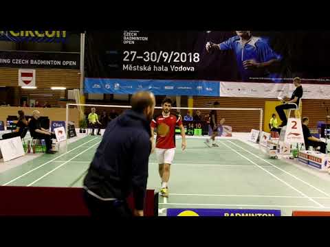 LI NING Czech Open 2018 - Thomas ROUXEL - Mithun MANJUNATH - 2. game
