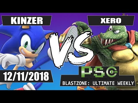PSG Blastzone: Kinzer (Sonic) vs Xero (King K Rool) - Winners Round 2
