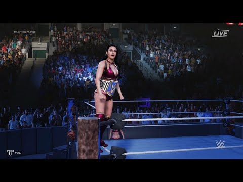 WWE 2K19 - Alexa Bliss VS Zelina Vega - Smackdown Women’s Championship