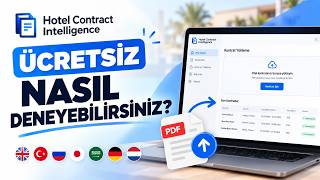 Hotel Contract Intelligence'ı Ücretsiz Nasıl Deneyebilirsiniz? | Hesap Oluşturma