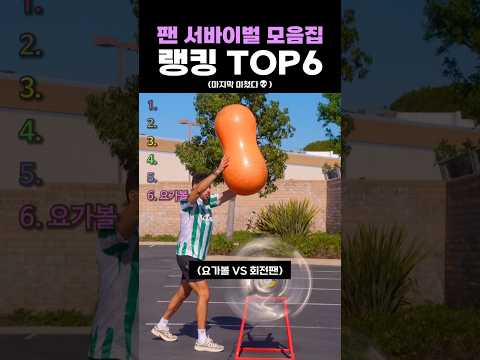 팬 서바이벌 모음집 랭킹 TOP6