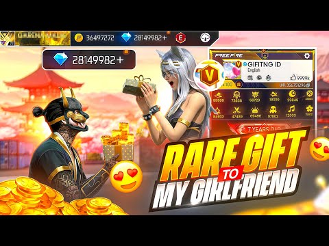 I Secretly Gifted Rare Items to My Girlfriend 😍 Worth ₹1 Crore ID Collection 😱 – Garena Free Fire