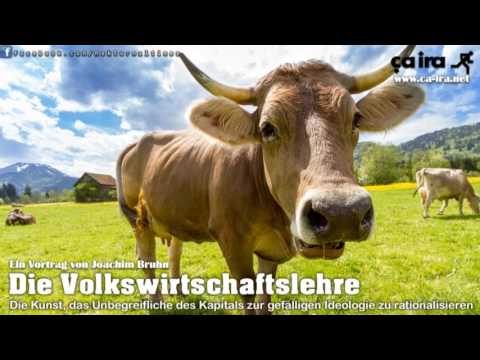 Die Volkswirtschaftslehre - Ein Vortrag von Joachim Bruhn