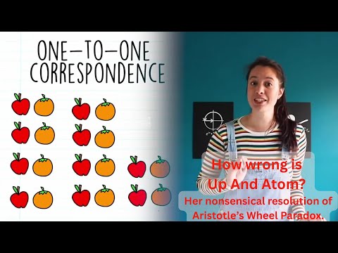 How Wrong is Up And Atom?  Her nonsensical resolution of Aristotle's wheel paradox