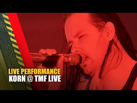 Korn performing for TMF Live in 2002
