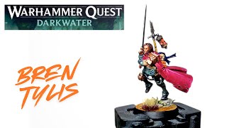 How to paint Bren Tylis from Warhammer: Darkwater