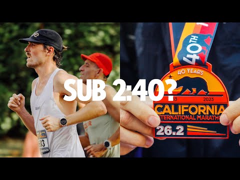 CALIFORNIA INTERNATIONAL MARATHON 2023 - Sub 2:40 Attempt