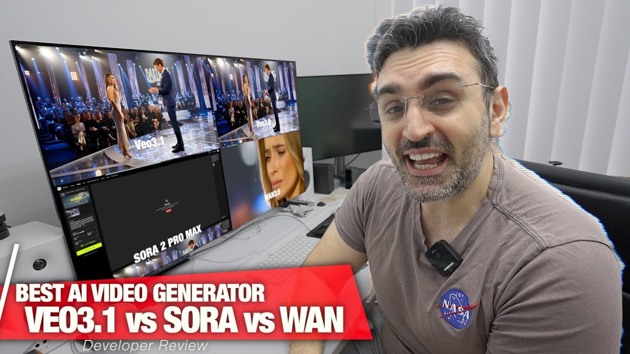 VEO 3.1 vs Sora 2 vs Wan 2.5 | BEST AI Video Generator REVIEW