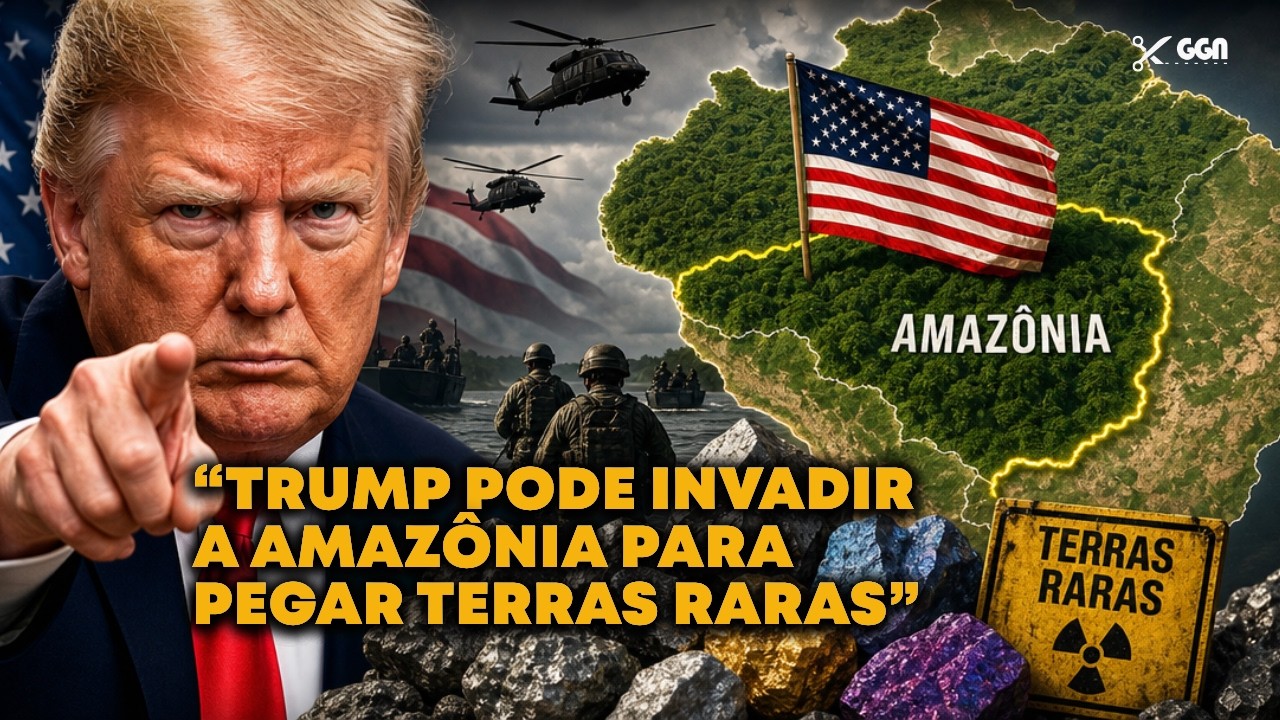 Trump chantageia o Brasil para obter terras raras