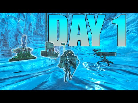 How A 60,000 Hour Tribe Claimed Snow North Day 1 of Wipe! | Ark PvP