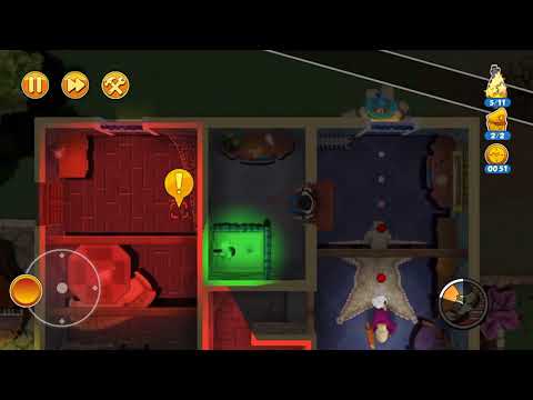 [Robbery Bob 2: Double Trouble walkthrough] Hauntington - 18