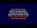 The Go-Go's - Worlds Away - Karaoke Instrumental Lyrics