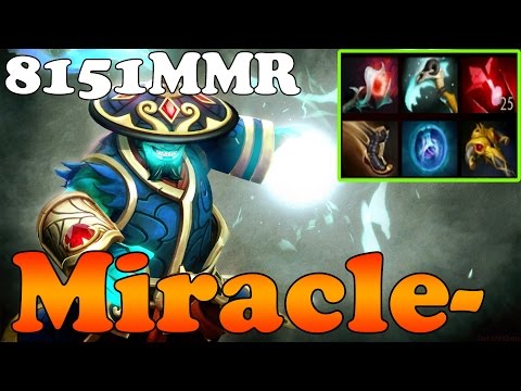 Dota 2 - Miracle- 8151MMR TOP 1 MMR in the World Plays Storm Spirit vol 6 - Ranked Match Gameplay