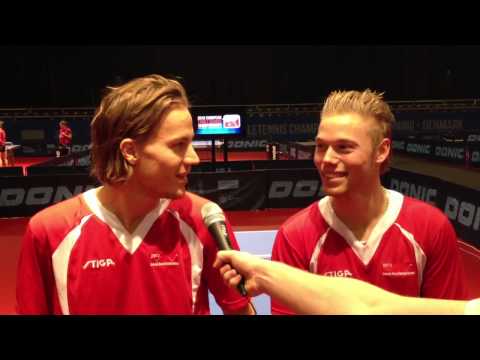 Bordtennislandsholdet: Største fizzkarl?