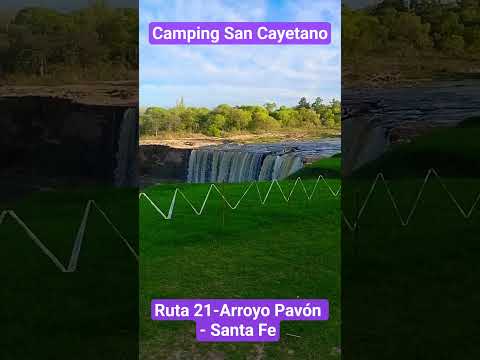 Camping San Cayetano. A orillas del arroyo Pavon #shortvideo #vanlife