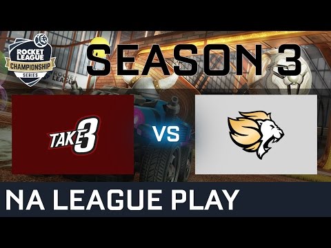Take 3 vs Selfless Gaming NA League Play - RLCS S3