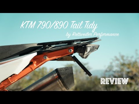 KTM 790/890 Adventure Tail Tidy by Rottweiler Performance [Review]