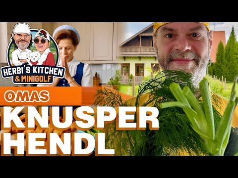 Omas Geheimnis: Knusprige Hähnchenbrust – Mamas Rahmgurkensalat & Hendl wie aus Kindheitstagen 🥒🍗
