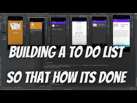 Android Studio : Perfect ToDo List |Ep1
