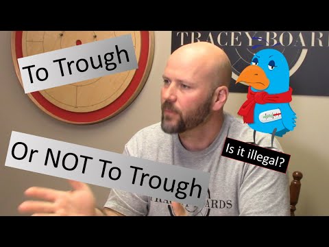 To Trough or Not to Trough That Is the Crokinole Question