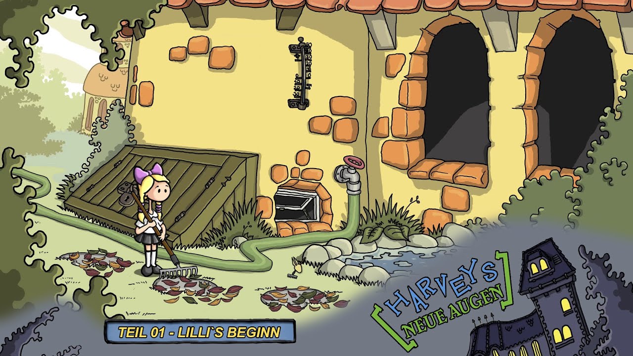 Harveys neue Augen Teil01: Lilli, die Schwester Oberin und das Tutorial!#youtubestar #gameplay