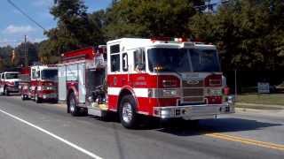 preview picture of video 'Garner, NC - Fireman's Day Parade 2013 - 10.5.2013'