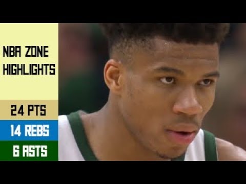 Giannis Antetokounmpo Highlights vs Raptors CFG1 - 24 Pts, 14 Rebs, 6 Asts, 3 Blks (15.05.19)