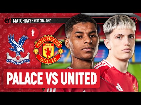 Crystal Palace 0-0 Man United LIVE STREAM Premier League WatchAlong