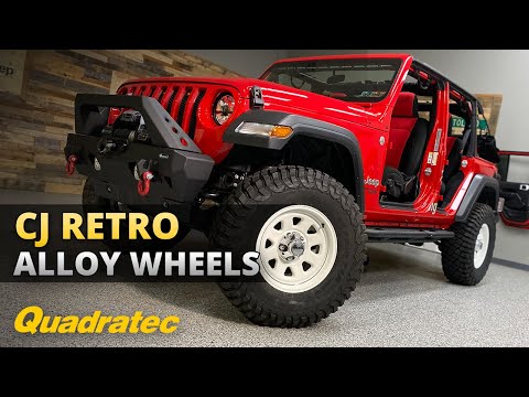 Quadratec CJ Retro Alloy Wheels Review for Jeep Wrangler JK, JL & Gladiator JT