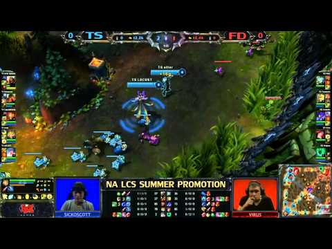 TS vs ST game 1 - LCS 2013 NA Summer Promotion Tournament D1
