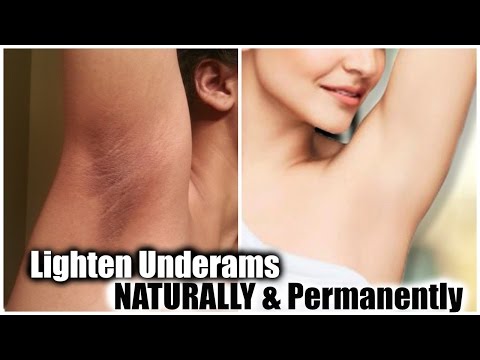 How To Lighten Underarms Naturally & Permanently │ DIY'S For Light Underarms at Home! Video