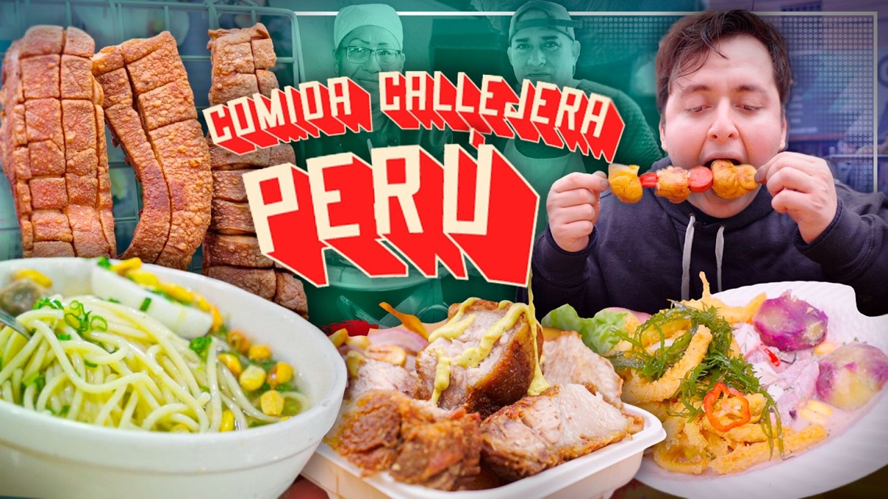 Comida callejera en PERÚ 🇵🇪