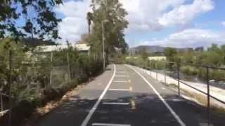 preview picture of video 'Bike Trail in Elysian Valley / Frogtown (Los Angeles, California)'