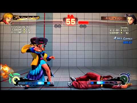 SSF4 AE:2012 Its showtime360 (Ken) vs Seveku (Rose)