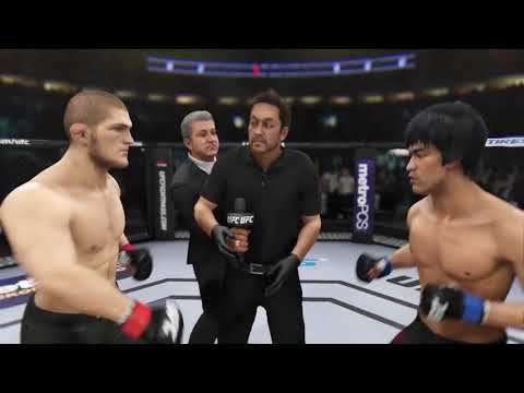 Bruce lee vs Mma Fighter real fight