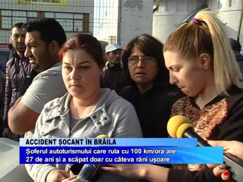 ACCIDENT ȘOCANT ÎN BRĂILA