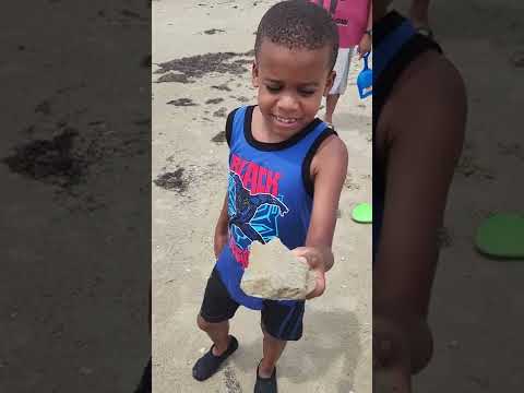 Super Jahaad finds treasure on the Beach with a metal detector!!! 💰 🪙