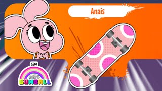 The Amazing World of Gumball: Skate Rush - Anais Is Looking For A Rush (CN Games)