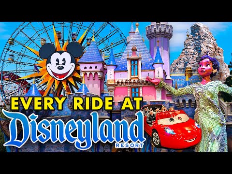 Every Ride at Disneyland Resort